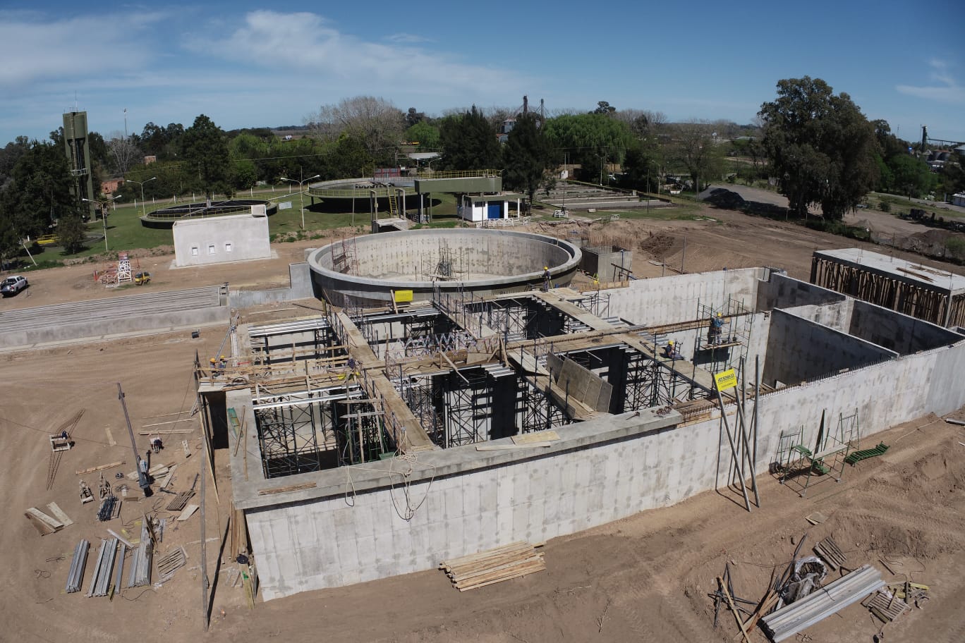 Planta Depuradora Cloacal - Las Flores